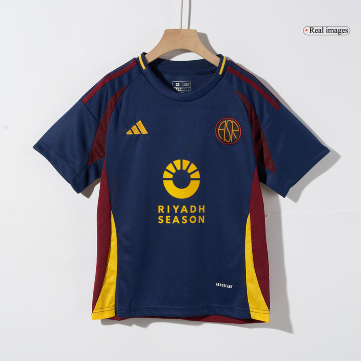Kid's Roma Third Away  Soccer Jersey Kit(Jersey+Shorts) 2024/25 Top Soccer Jerseys Store