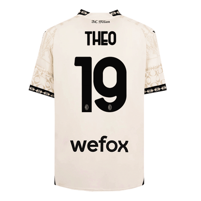 THEO #19 AC Milan X Pleasures Fourth Away  Soccer Jersey 2023/24 Top Dresy Shop