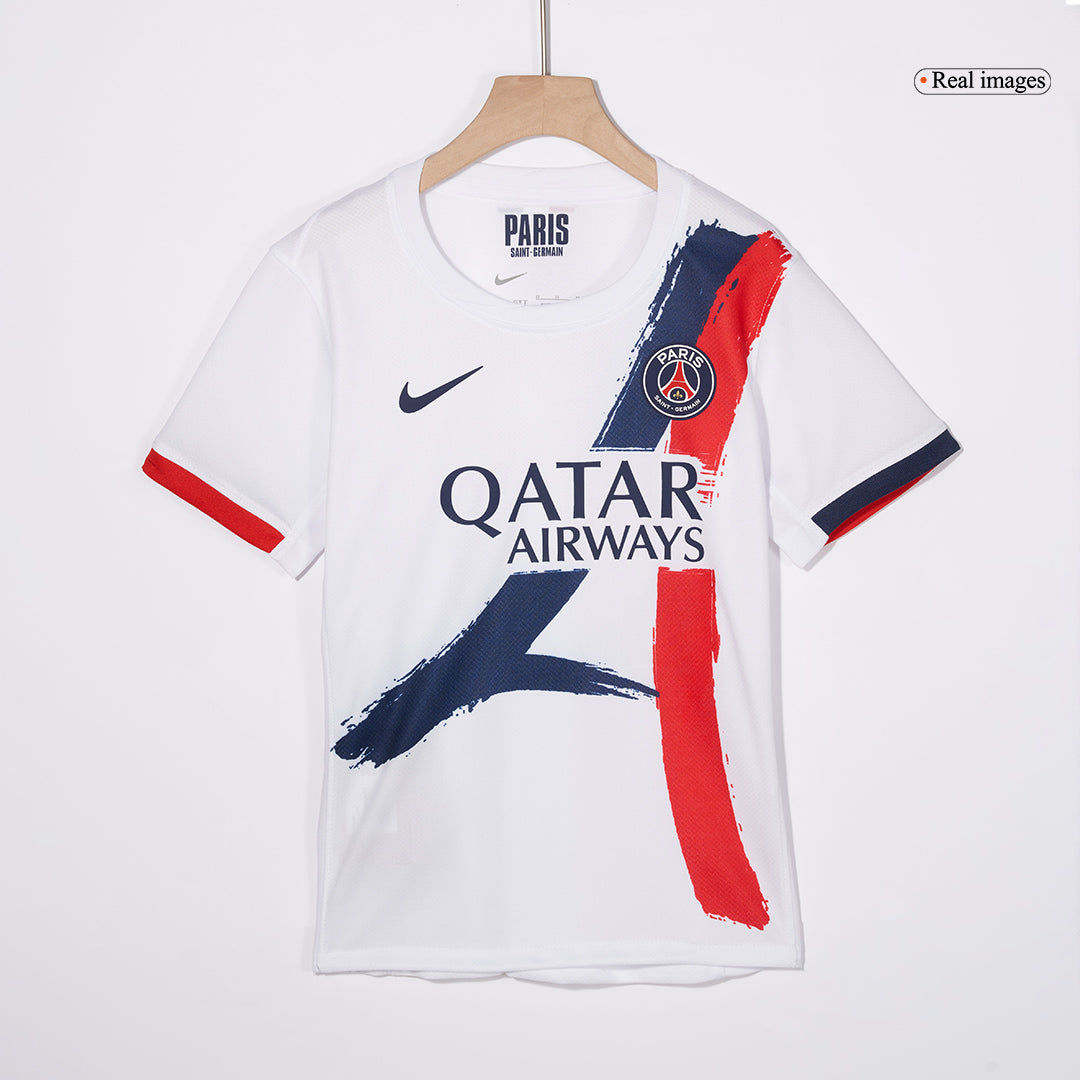 Kid's PSG Away  Soccer Jersey Kit(Jersey+Shorts+Socks) 2024/25 Top Dresy Shop