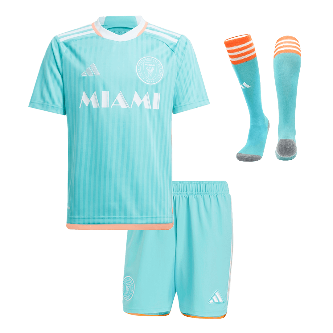Kid's Inter Miami CF Third Away  Soccer Jersey Kit(Jersey+Shorts+Socks) 2024 Top Dresy Shop