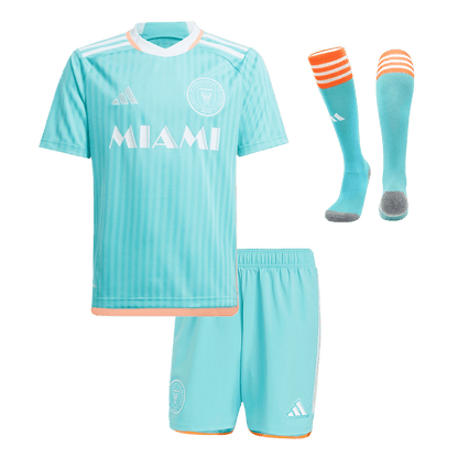 Kid's Inter Miami CF Third Away  Soccer Jersey Kit(Jersey+Shorts+Socks) 2024 Top Dresy Shop