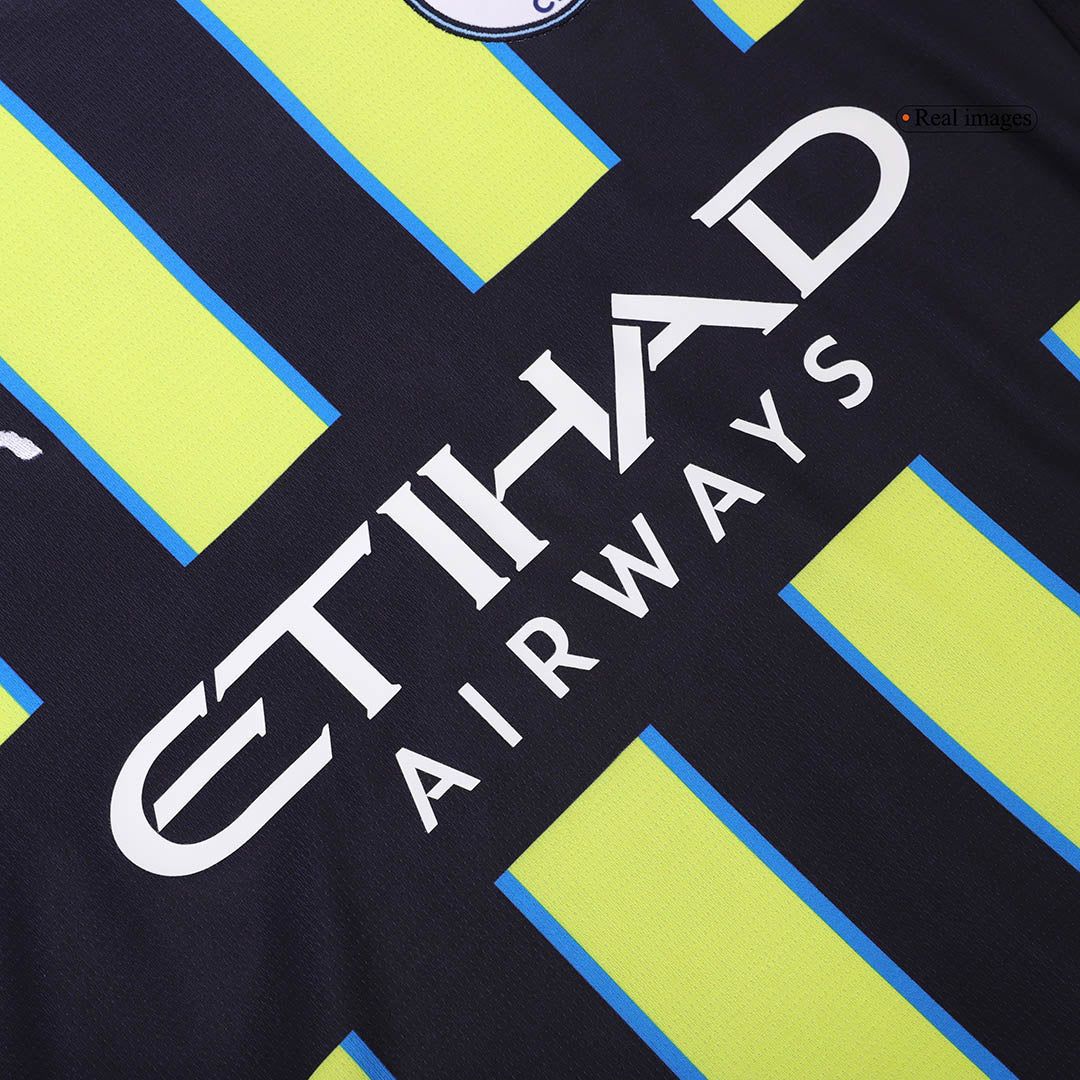 G?NDO?AN #19 Manchester City Away  Soccer Jersey 2024/25 Top Soccer Jerseys Store