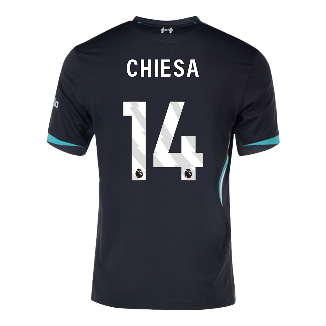 CHIESA #14 Liverpool Away  Soccer Jersey 2024/25 Top Soccer Jerseys Store