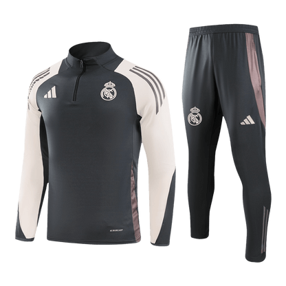 Real Madrid Zipper Sweatshirt Kit(Top+Pants) 2024/25 Top Dresy Shop