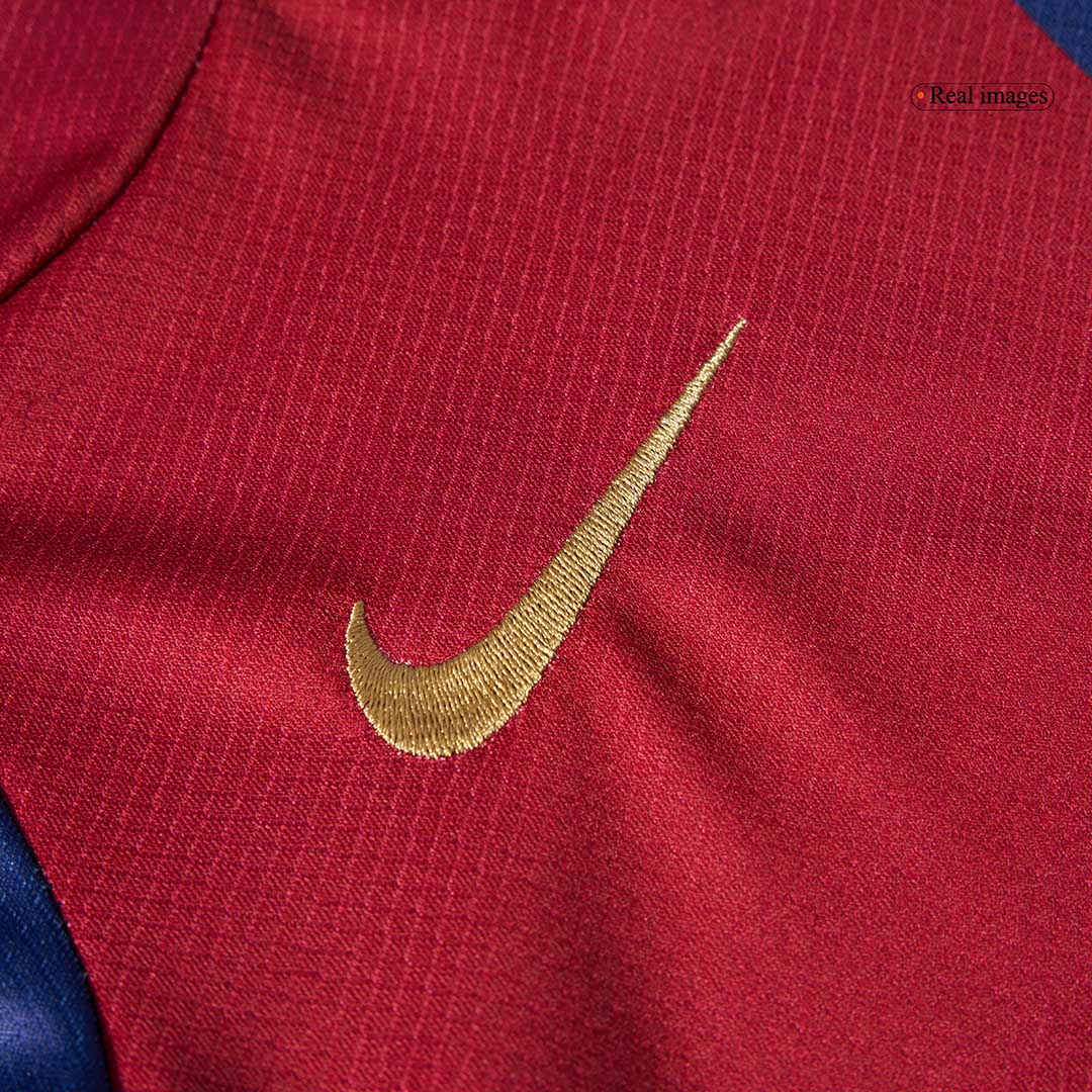 Kid's Barcelona Home  Soccer Jersey Kit(Jersey+Shorts) 2024/25 - COLDPLAY Top Dresy Shop