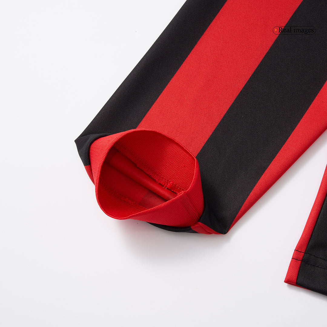 #125 AC Milan 125th Anniversary Long Sleeve  Soccer Jersey 2024/25 Top Soccer Jerseys Store