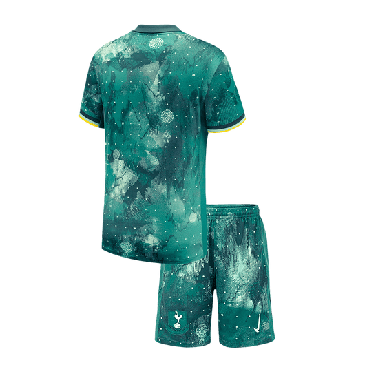 Kid's Tottenham Hotspur Third Away  Soccer Jersey Kit(Jersey+Shorts) 2024/25 Top Dresy Shop