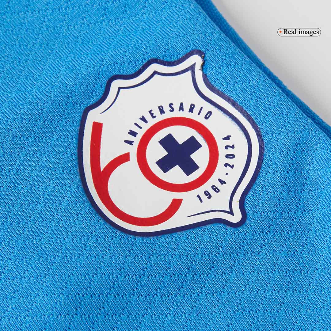 Kid's Cruz Azul Home  Soccer Jersey Kit(Jersey+Shorts) 2024/25 Top Dresy Shop