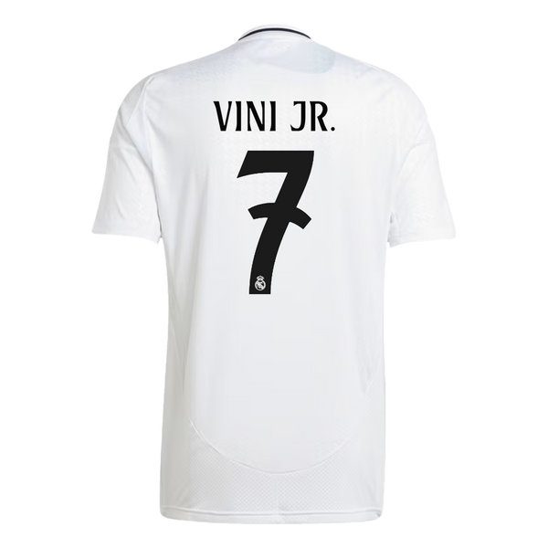 VINI JR. #7 Real Madrid Home  Soccer Jersey 2024/25 Top Soccer Jerseys Store
