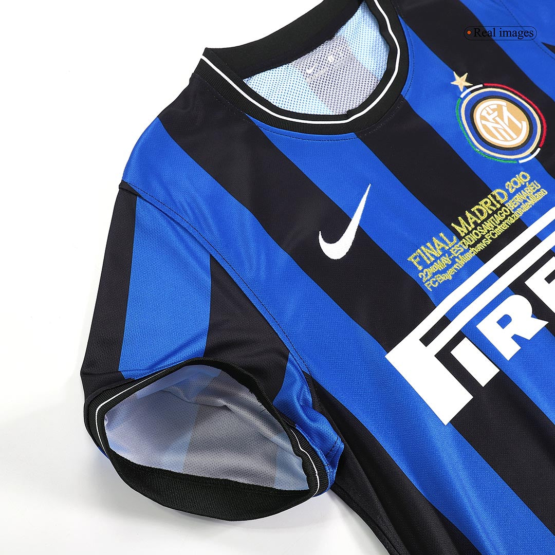 Retro 2009/10 Inter Milan Home  Soccer Jersey - UCL Final Top Dresy Shop
