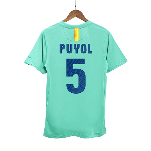 Retro PUYOL #5 2010/11 Barcelona Away  Soccer Jersey Top Dresy Shop