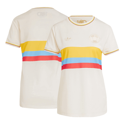 Women's Colombia  Soccer Jersey 2024 - 100th Anniversary Top Dresy Shop