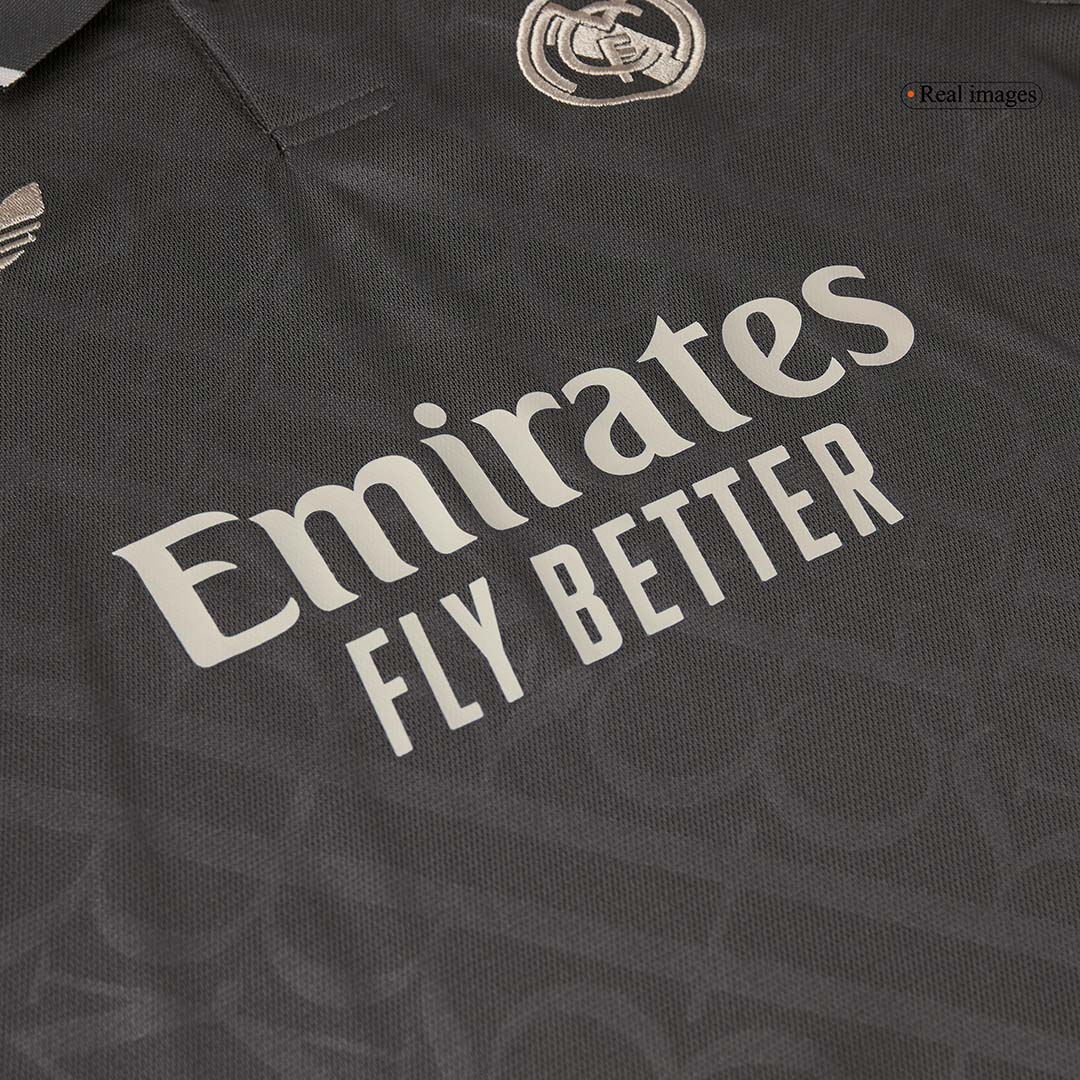 Kid's Real Madrid Third Away  Soccer Jersey Kit(Jersey+Shorts+Socks) 2024/25 Top Dresy Shop
