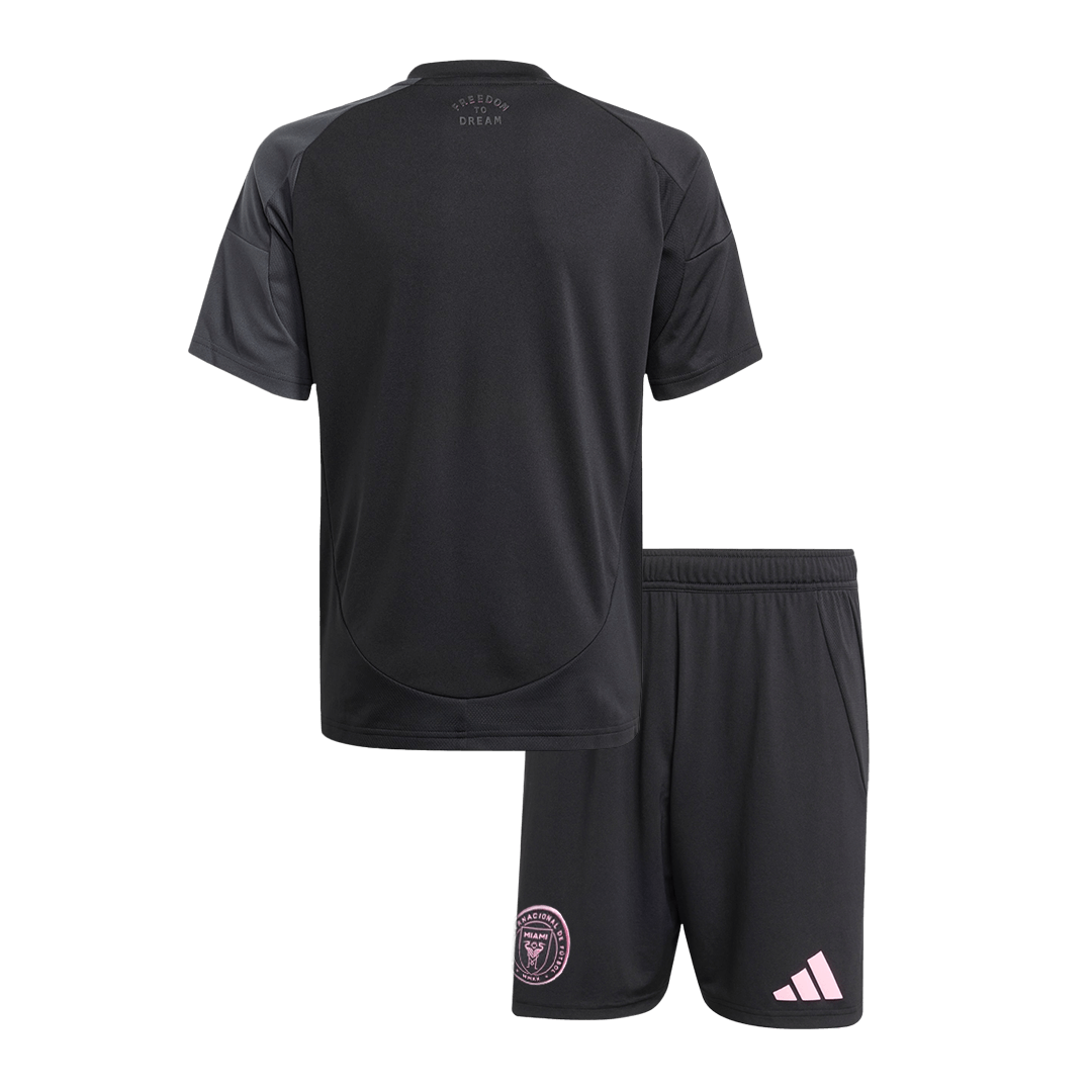 Kid's Inter Miami CF Away  Soccer Jersey Kit(Jersey+Shorts) 2025 Top Soccer Jerseys Store