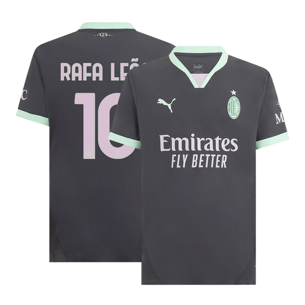 Player Version Rafael Leão #10 AC Milan Third Away  Soccer Jersey 2024/25 Top Soccer Jerseys Store