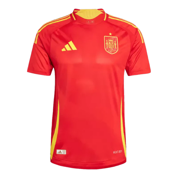 Player Version Spain Home Soccer Jersey Euro 2024 Go Game Wear
