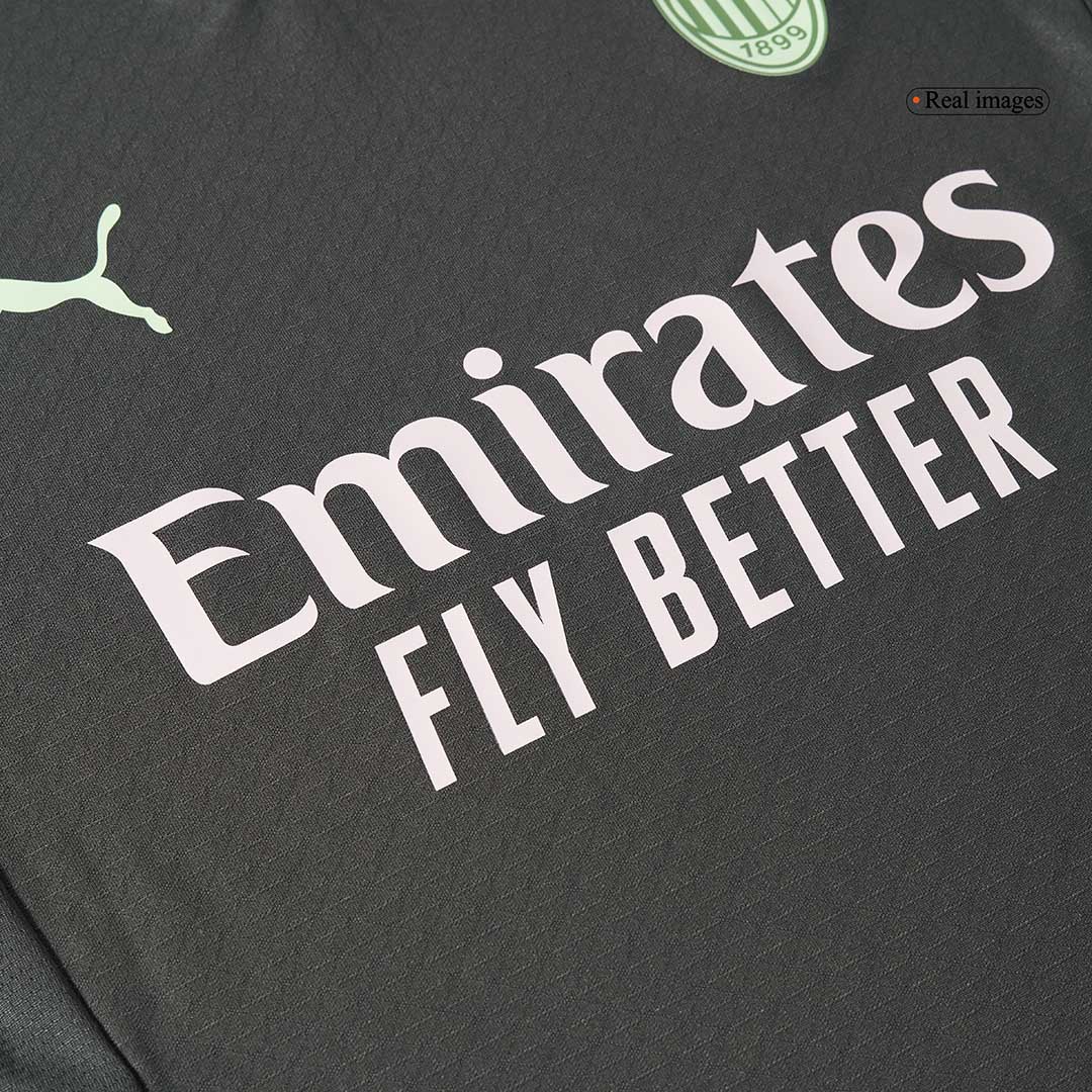 Player Version Rafael Leão #10 AC Milan Third Away  Soccer Jersey 2024/25 Top Dresy Shop