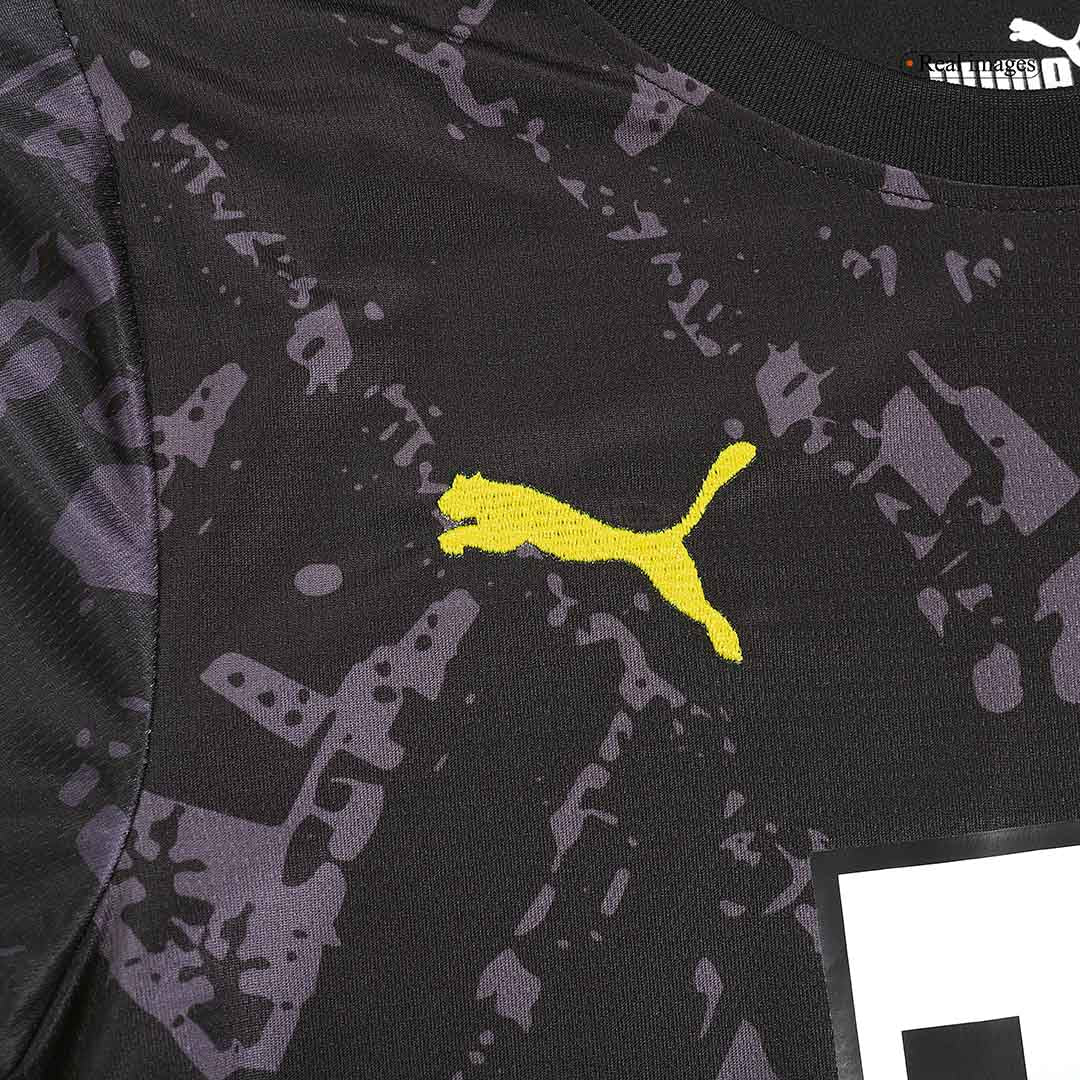 Kid's Borussia Dortmund Away  Soccer Jersey Kit(Jersey+Shorts) 2023/24 Top Dresy Shop