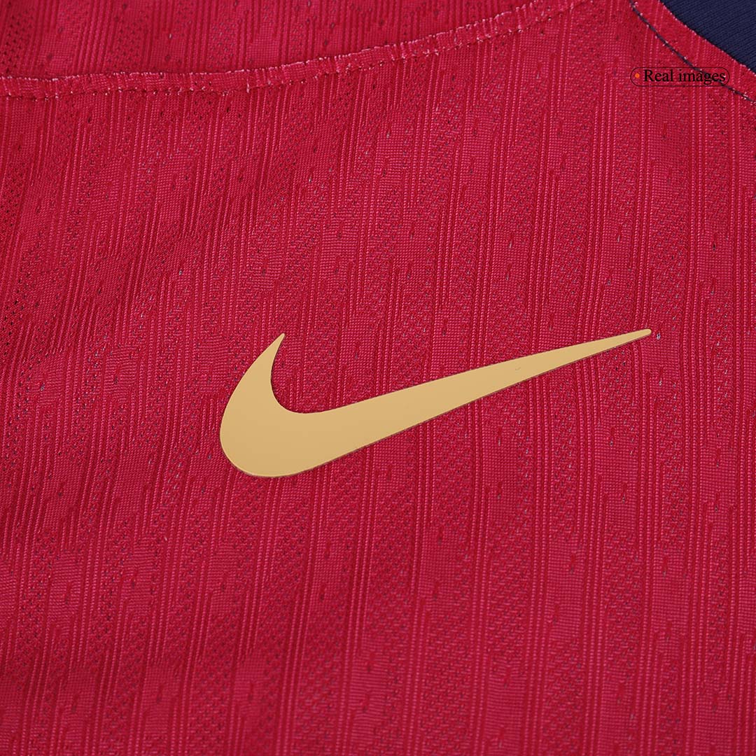 Player Version F.DE JONG #21 Barcelona Home  Soccer Jersey 2024/25 Top Dresy Shop