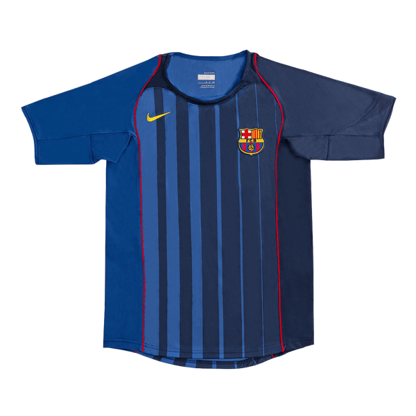 Retro 2004/05 Barcelona Away  Soccer Jersey Top Soccer Jerseys Store