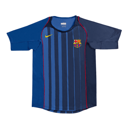Retro RONALDINHO #10 2004/05 Barcelona Away  Soccer Jersey Top Dresy Shop