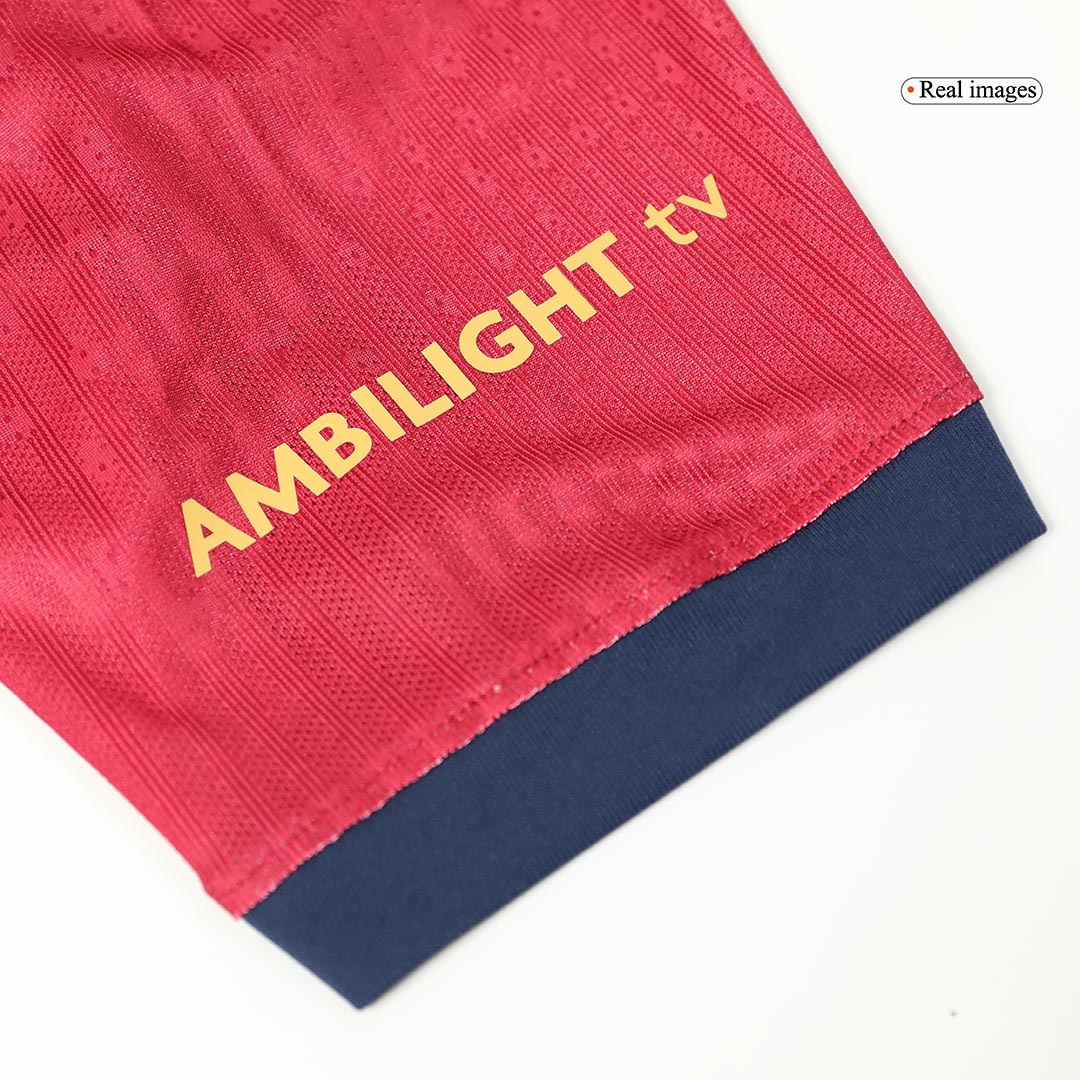 Player Version GAVI #6 Barcelona Home  Soccer Jersey 2024/25 - Spotify Logo Without Text Top Soccer Jerseys Store