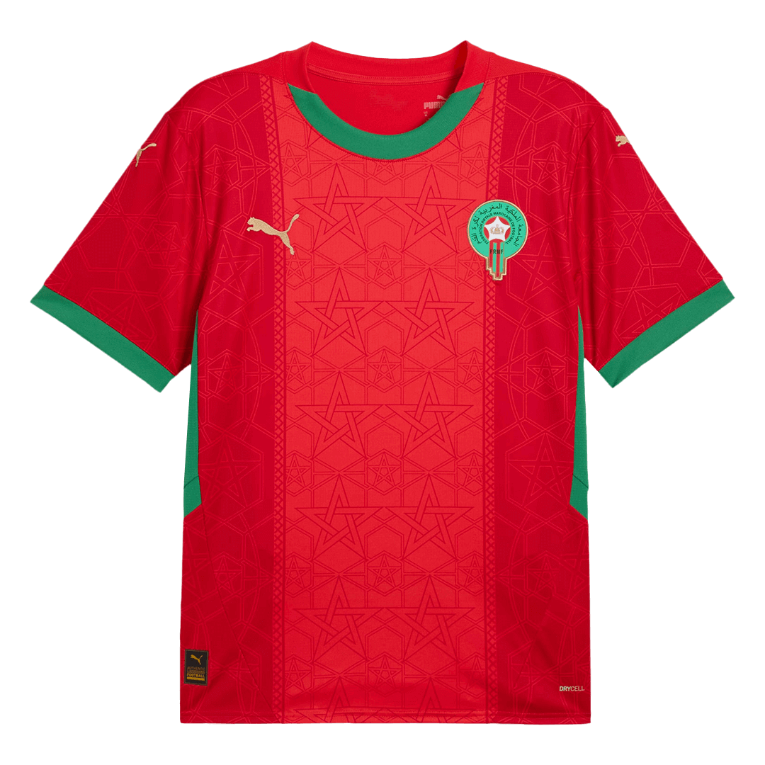 Morocco Home  Soccer Jersey 2024/25 Top Dresy Shop