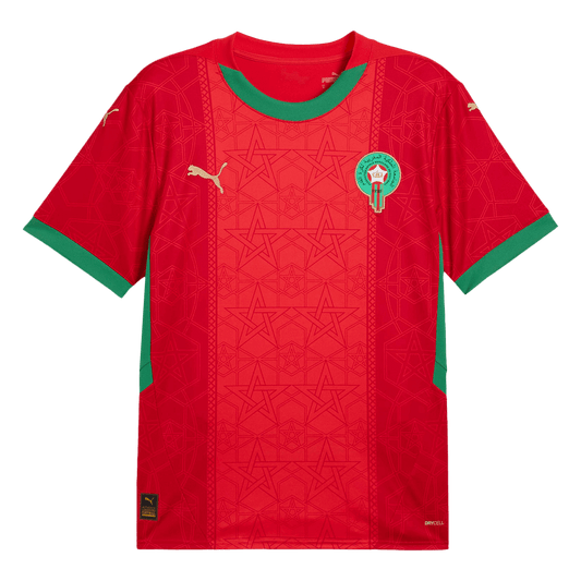 Morocco Home  Soccer Jersey 2024/25 Top Dresy Shop