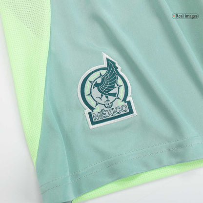 Kid's Mexico Away Jerseys Kit(Jersey+Shorts) Copa América 2024 Top Dresy Shop