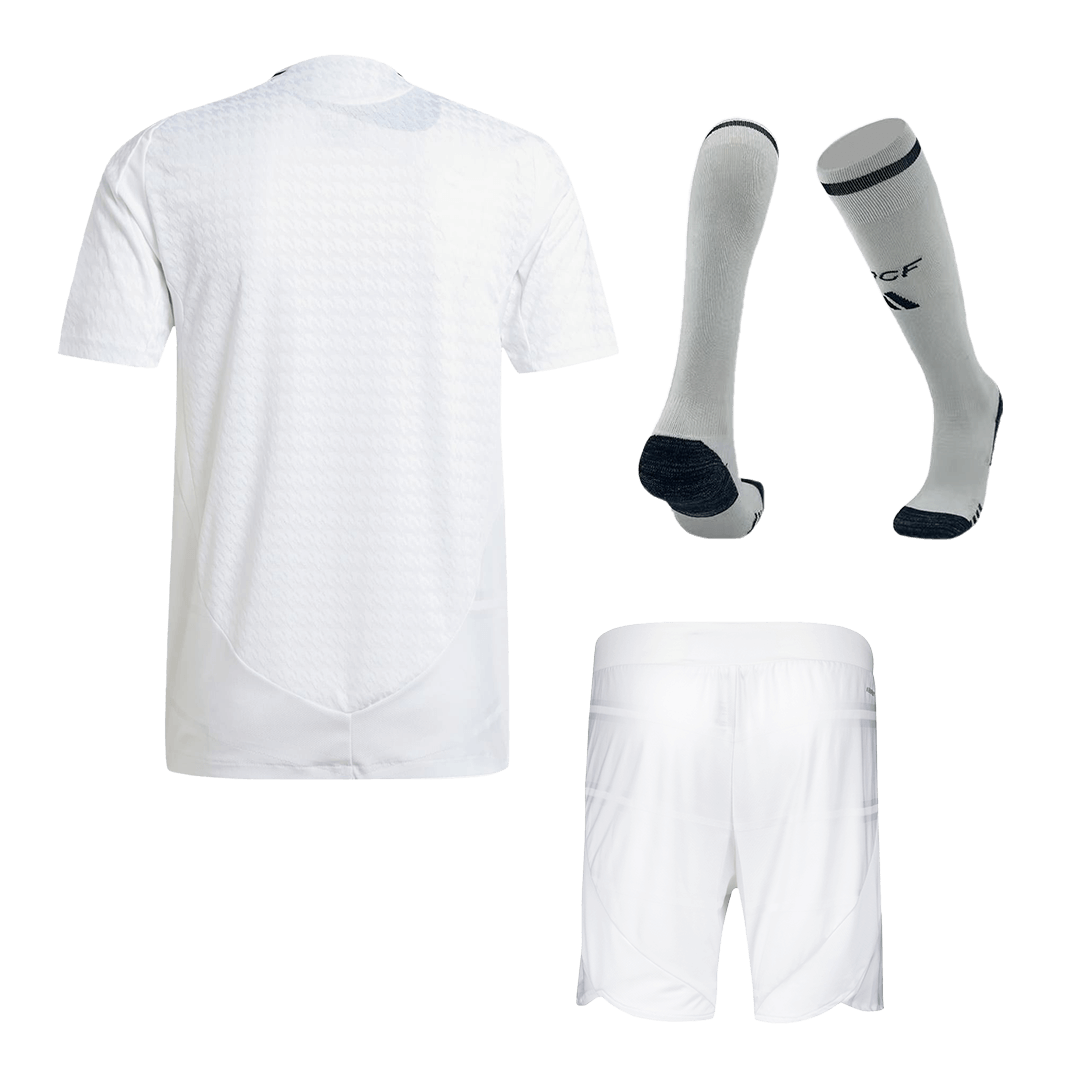 Player Version Real Madrid Home  Soccer Jersey Kit(Jersey+Shorts+Socks) 2024/25 Top Dresy Shop