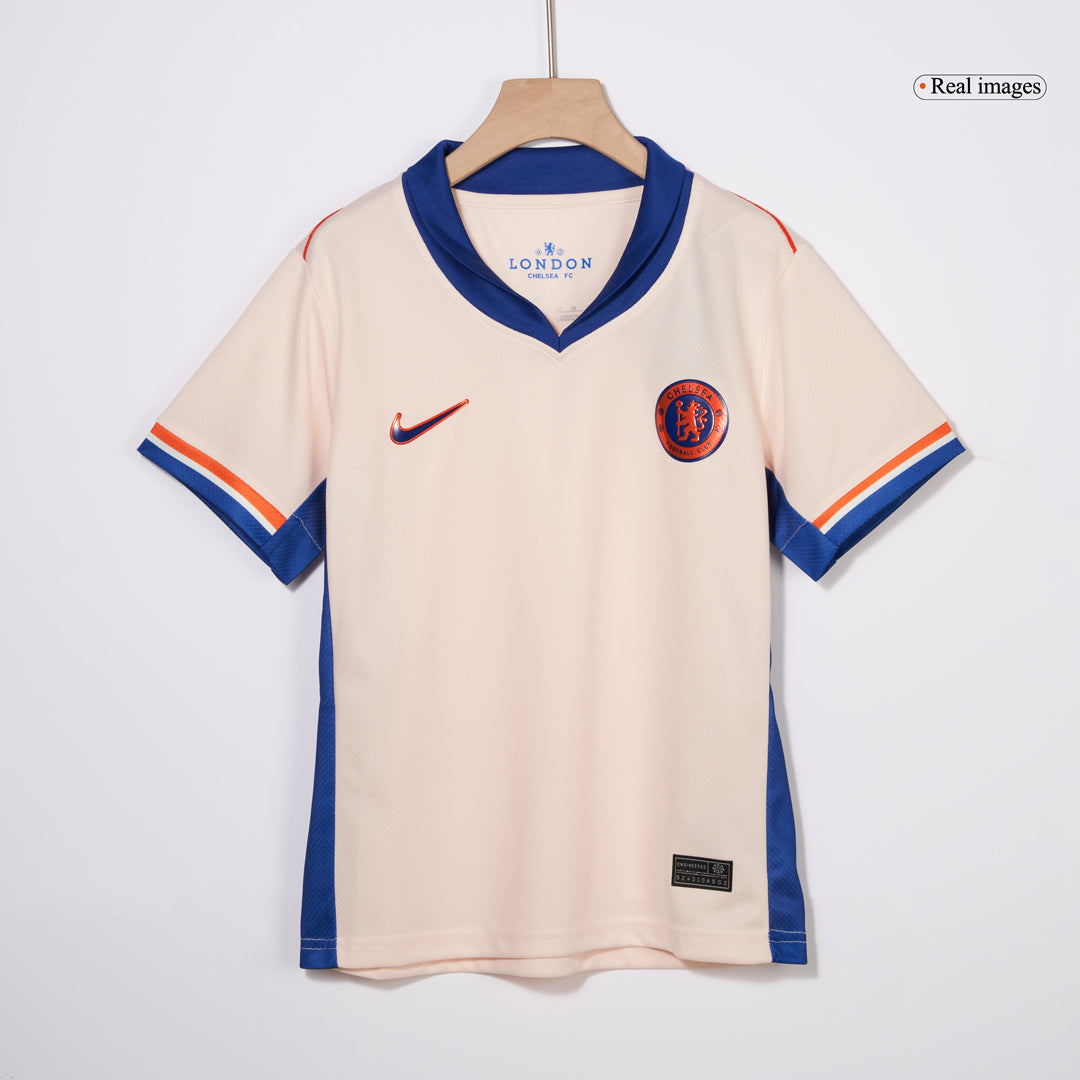 Kid's Chelsea Away  Soccer Jersey Kit(Jersey+Shorts) 2024/25 Top Dresy Shop