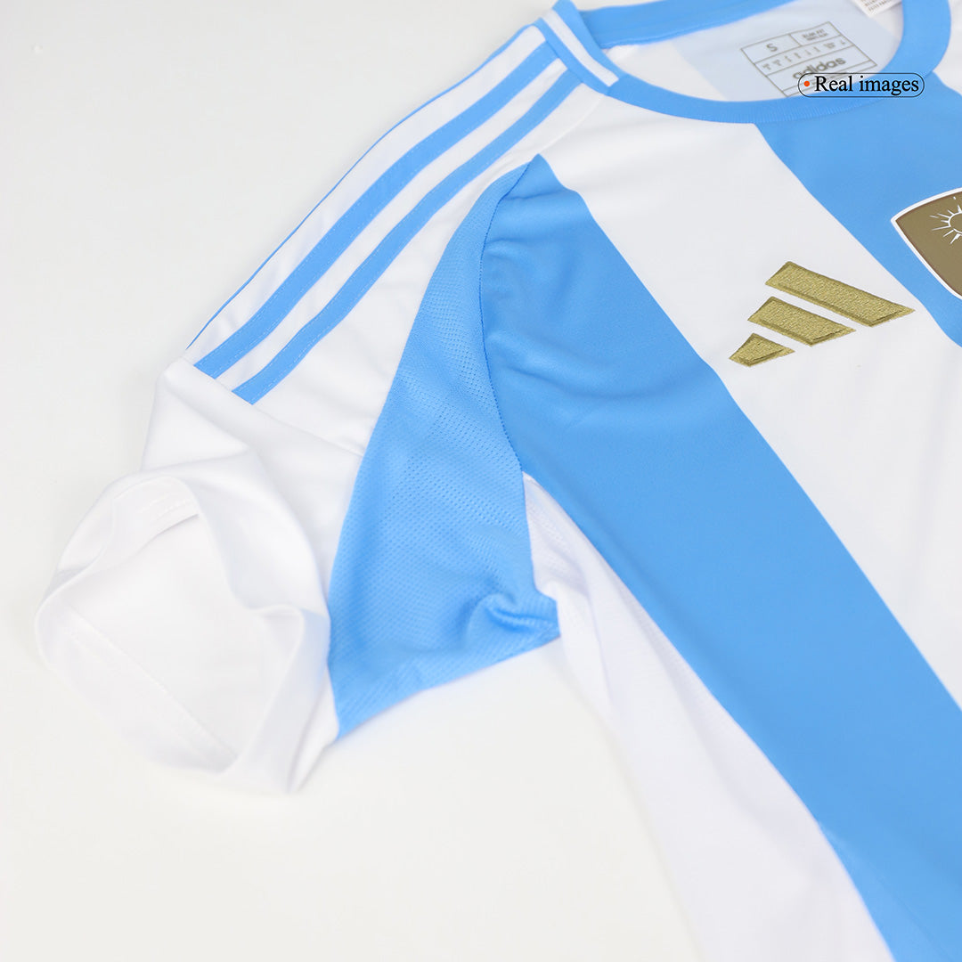 J.ALVAREZ #9 Argentina Home  Soccer Jersey 2024 Top Dresy Shop