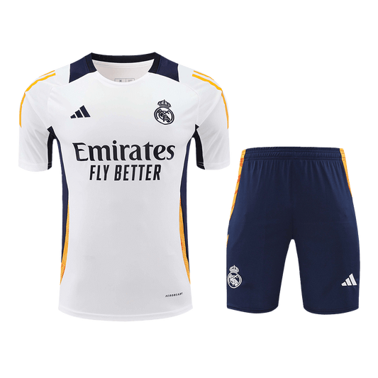 Real Madrid Pre-Match  Soccer Jersey Kit(Jersey+Shorts) 2024/25 Top Dresy Shop