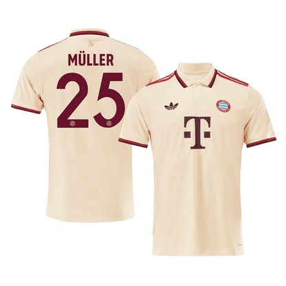 MÜLLER #25 Bayern Munich Third Away  Soccer Jersey 2024/25 - UCL Top Dresy Shop
