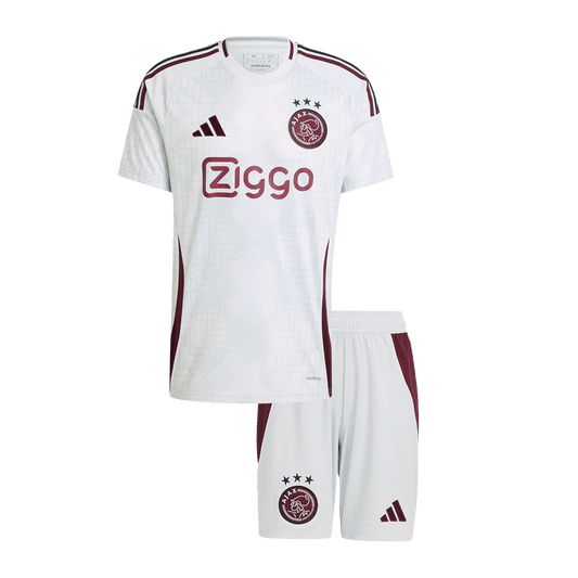 Kid's Ajax Third Away  Soccer Jersey Kit(Jersey+Shorts) 2024/25 Top Dresy Shop