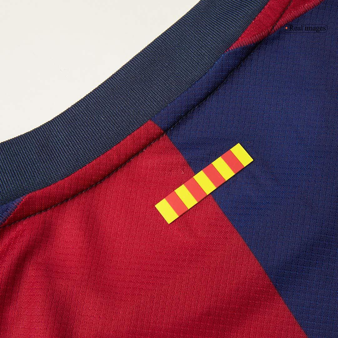 Barcelona Home  Soccer Jersey 2024/25-Spotify Logo Without Text Top Dresy Shop