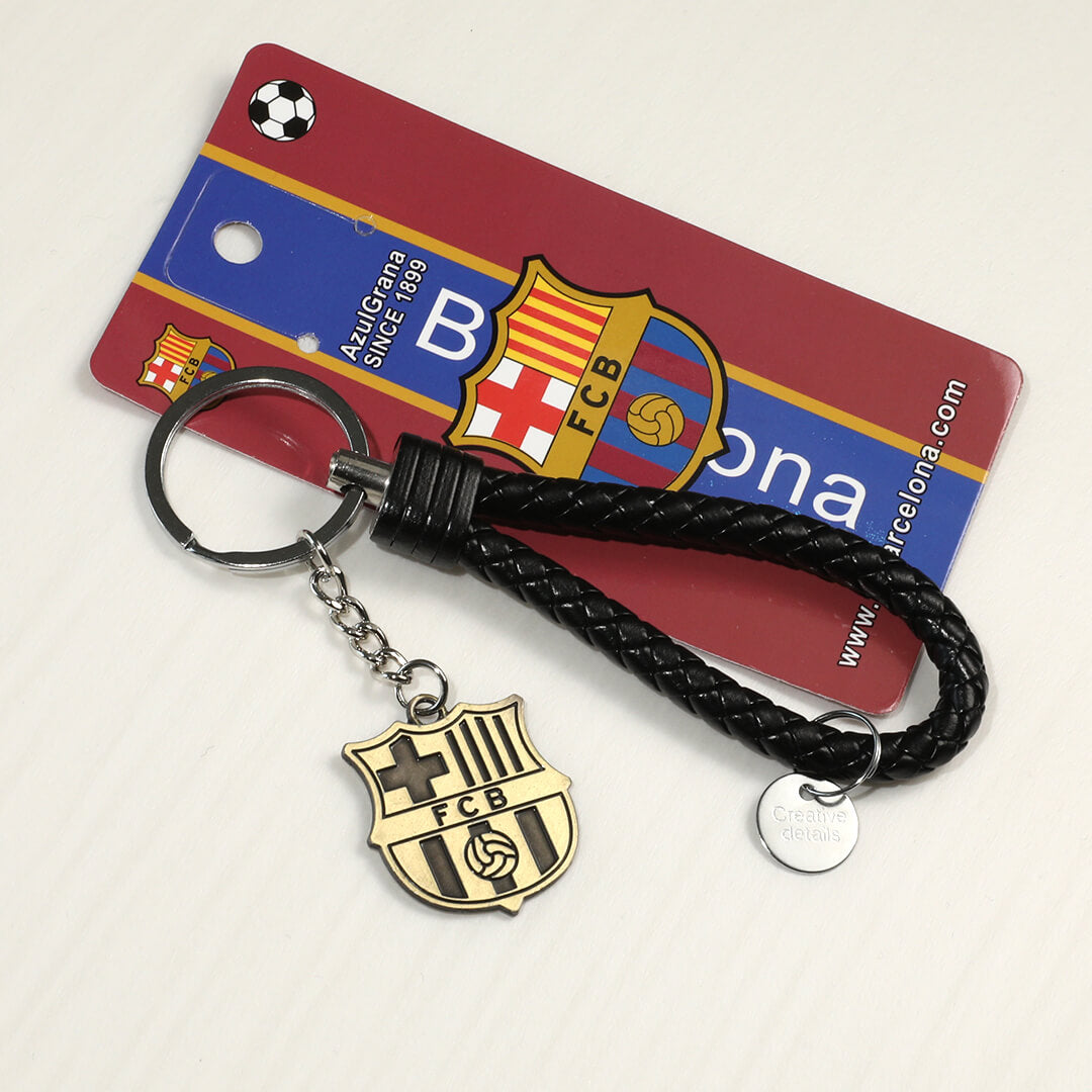 Barcelona Logo Soccer Key Chain Top Dresy Shop