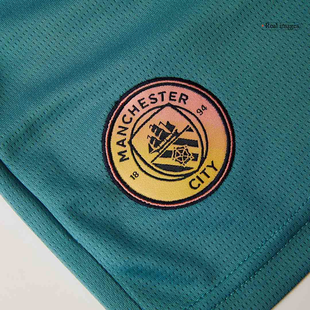 Manchester City Fourth Away Soccer Shorts 2024/25 - UCL Top Dresy Shop