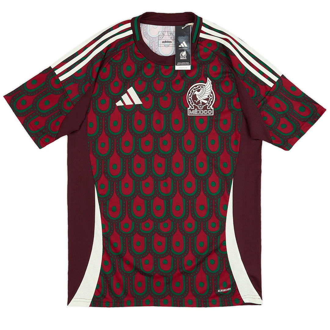 Men's Mexico Home Jersey Copa América 2024 Top Dresy Shop