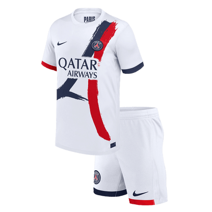 Kid's PSG Away Soccer Jersey Kit(Jersey+Shorts) 2024/25 Top Dresy Shop