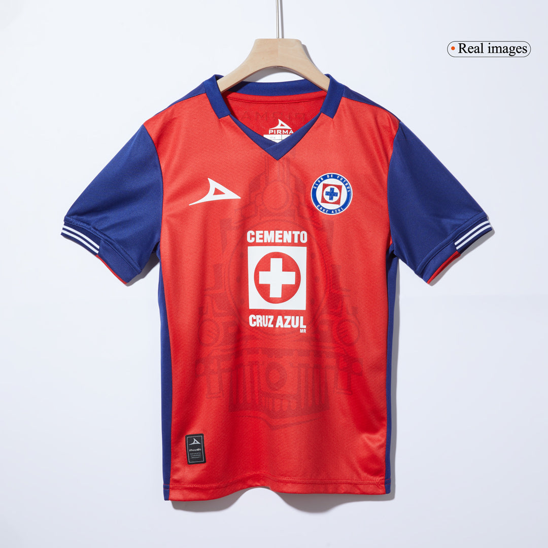 Kid's Cruz Azul Third Away  Soccer Jersey Kit(Jersey+Shorts) 2024/25 Top Dresy Shop