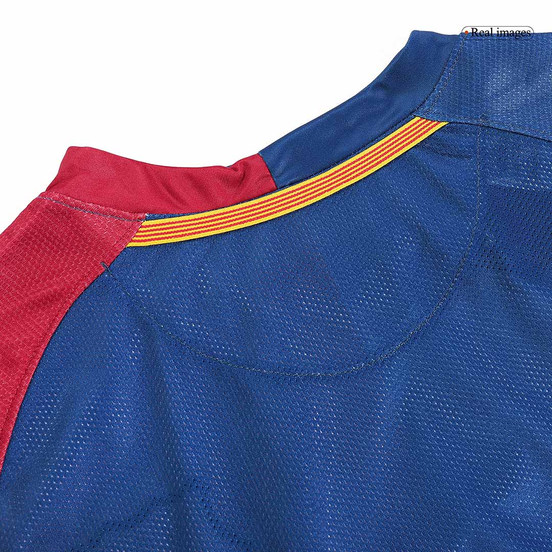 Retro A.INIESTA #8 2008/09 Barcelona Home  Soccer Jersey Top Dresy Shop