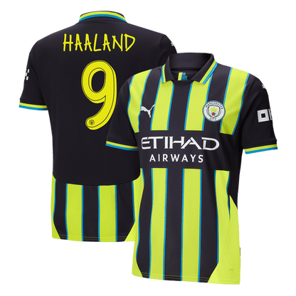HAALAND #9 Manchester City Away  Soccer Jersey 2024/25 - UCL Top Dresy Shop