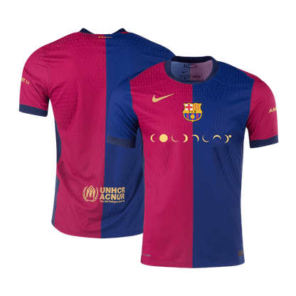 Player Version Barcelona Home  Soccer Jersey 2024/25 - COLDPLAY Top Dresy Shop