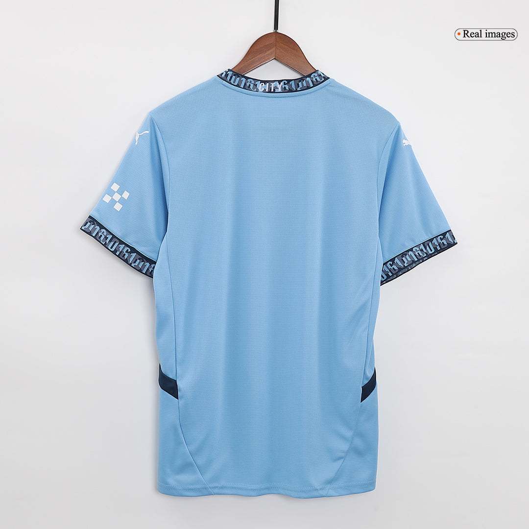 Manchester City Home  Soccer Jersey Kit(Jersey+Shorts+Socks) 2024/25 Top Dresy Shop