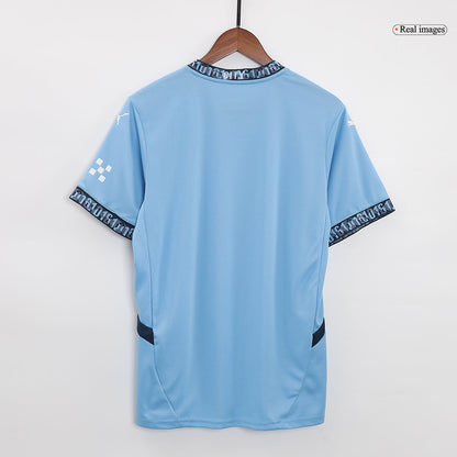 Manchester City Home  Soccer Jersey Kit(Jersey+Shorts) 2024/25 Top Dresy Shop