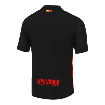 Player Version Barcelona Away  Soccer Jersey 2024/25 - Spotify Logo Without Text Top Dresy Shop