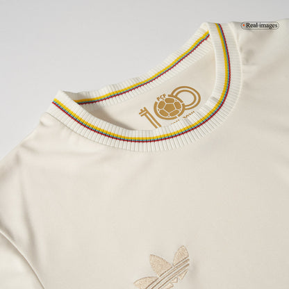 Colombia  Soccer Jersey 2024- 100th Anniversary T-Shirt Top Dresy Shop