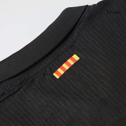 Player Version Barcelona Away  Soccer Jersey 2024/25 - Spotify Logo Without Text Top Dresy Shop
