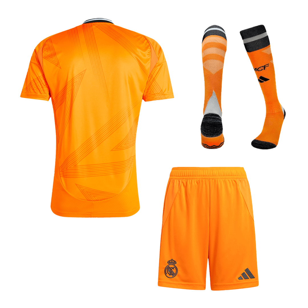 Real Madrid Away  Soccer Jersey Kit(Jersey+Shorts+Socks) 2024/25 Top Dresy Shop